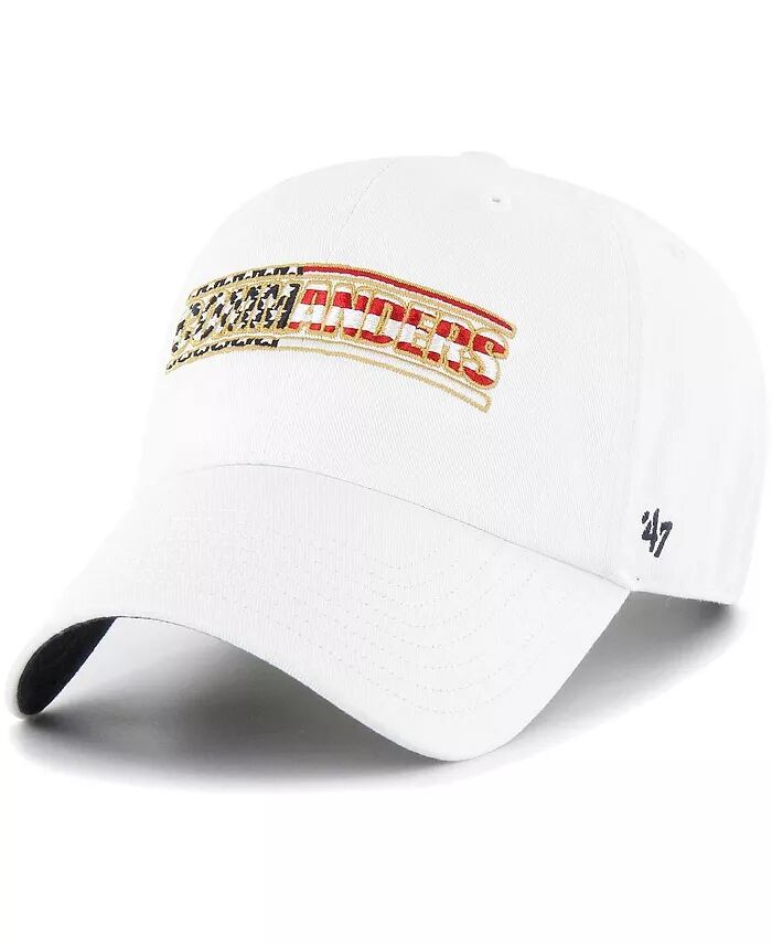 

Мужская белая шапка Washington Commanders Homeland Clean Up Adjustable '47 Brand