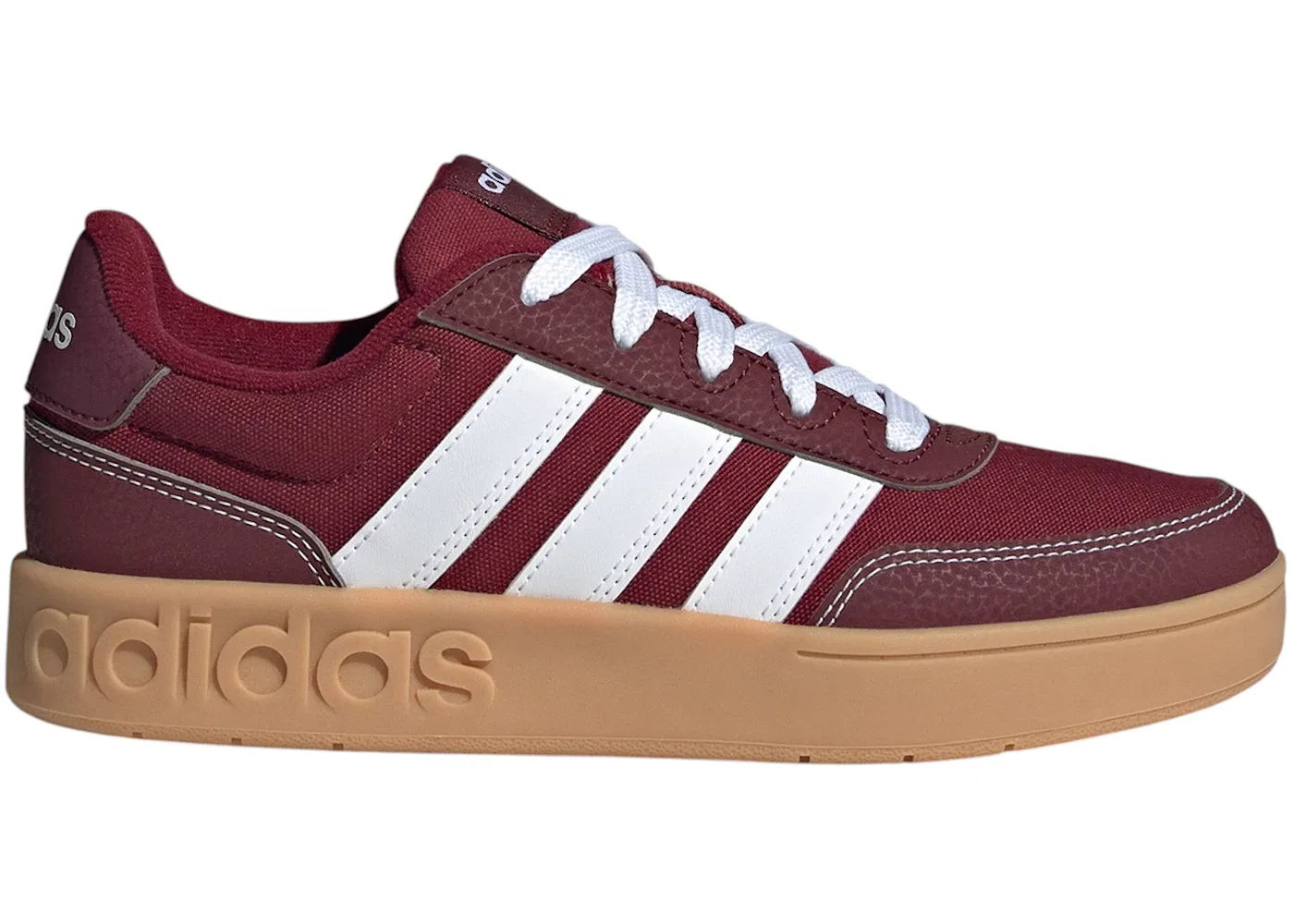 Детские кроссовки Lifestyle Adidas Breakbase, Collegiate Burgundy/Cloud White/Shadow Red