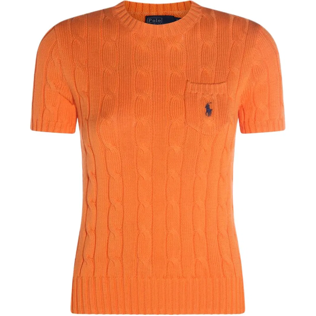Вязаный топ, женский, Polo Ralph Lauren, Orange