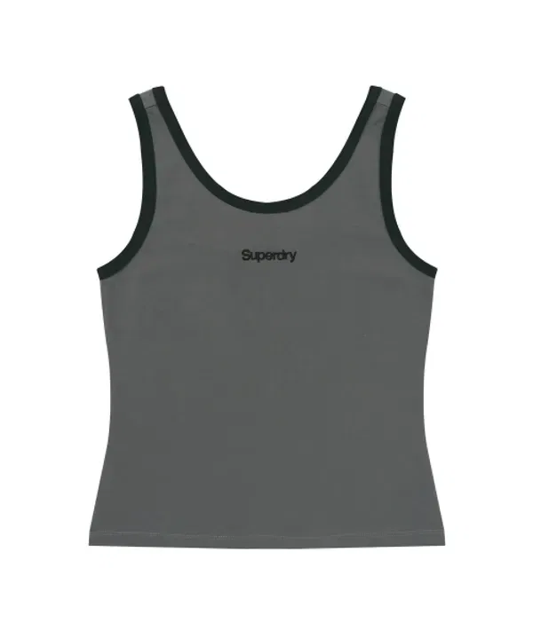 Майка женская Core Sleeveless, Superdry, темно-серый