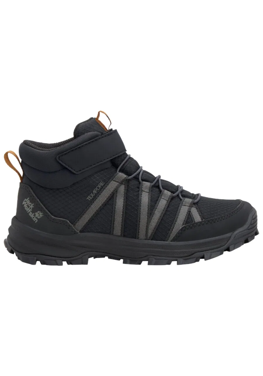 Ботинки Jack Wolfskin черного цвета