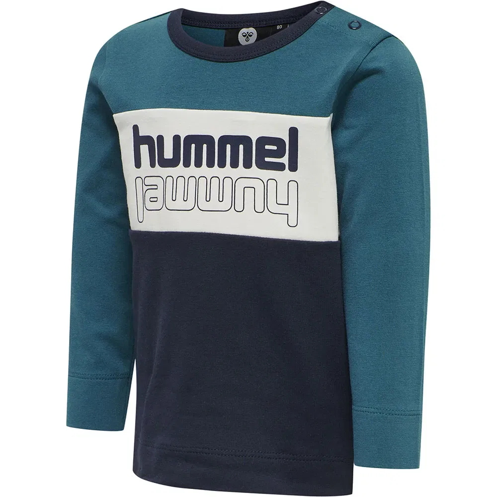 Футболка с длинным рукавом Bolt Hummel, синий — фото 3