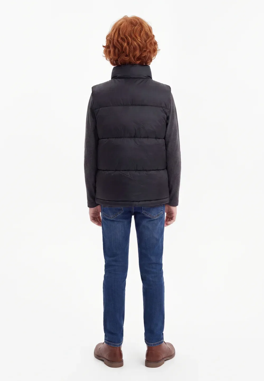 Холодные дни - жилет Quiksilver, Black — фото 2