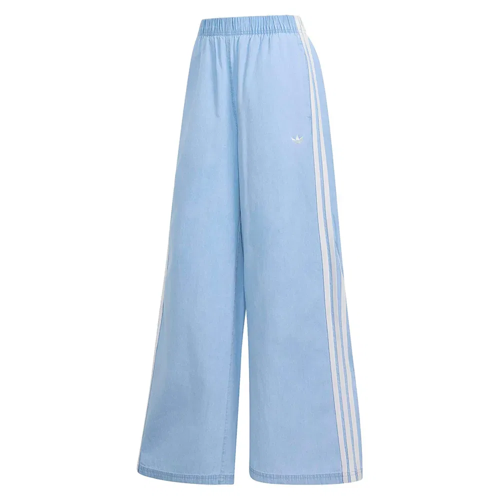 Женские джинсы свободного кроя с широкими штанинами Adidas Originals, Blue — фото 3