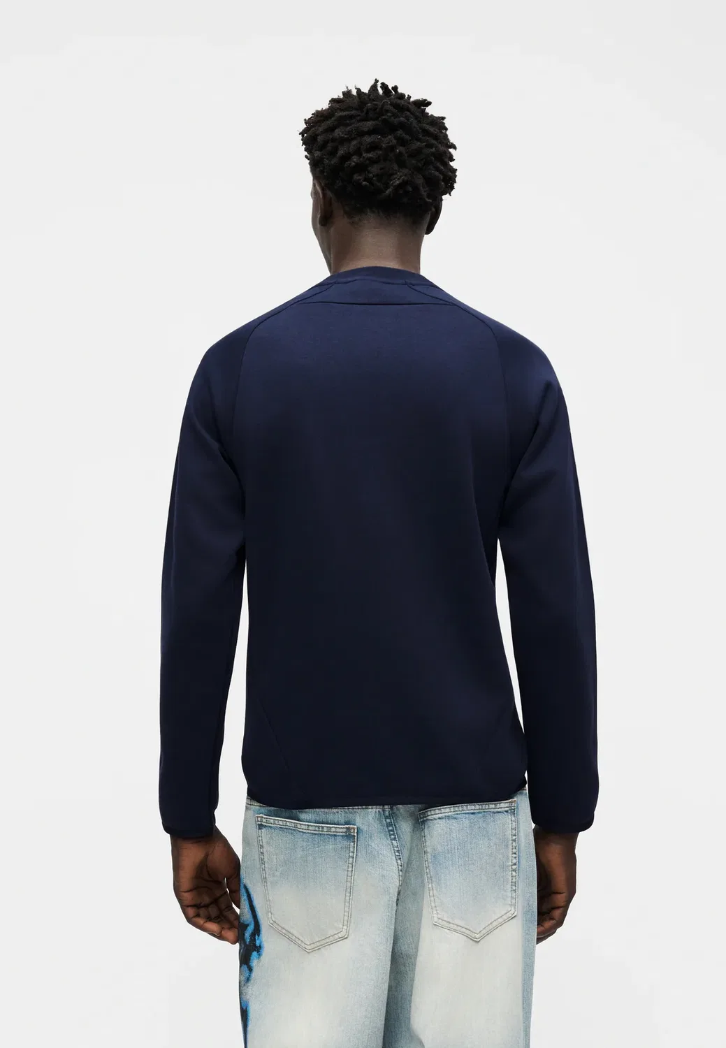 Команда Spacer - толстовка Adidas Originals, Night Indigo — фото 3