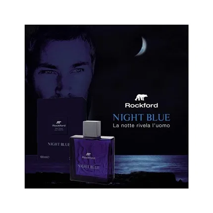 Туалетная вода мужская Rockford, Night Blue, 100 мл