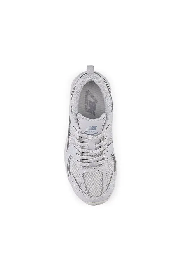 Детские кроссовки для девочек серые New Balance, Gray — фото 3