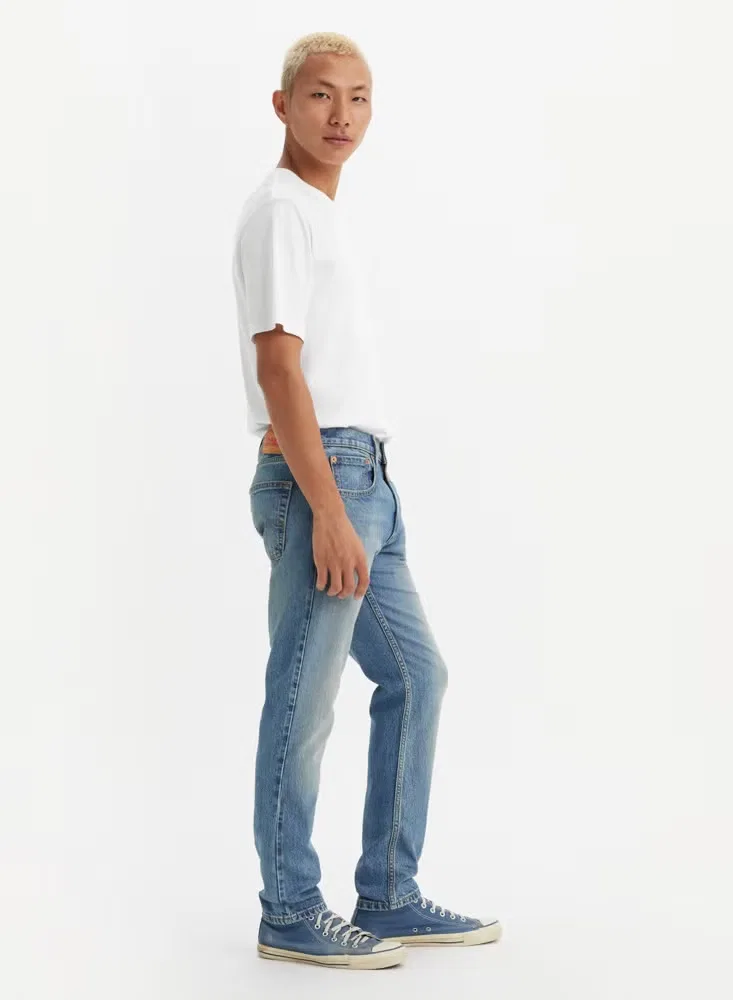 Джинсы зауженные с гибкостью Slim Taper Flex Levi'S, индиго — фото 2