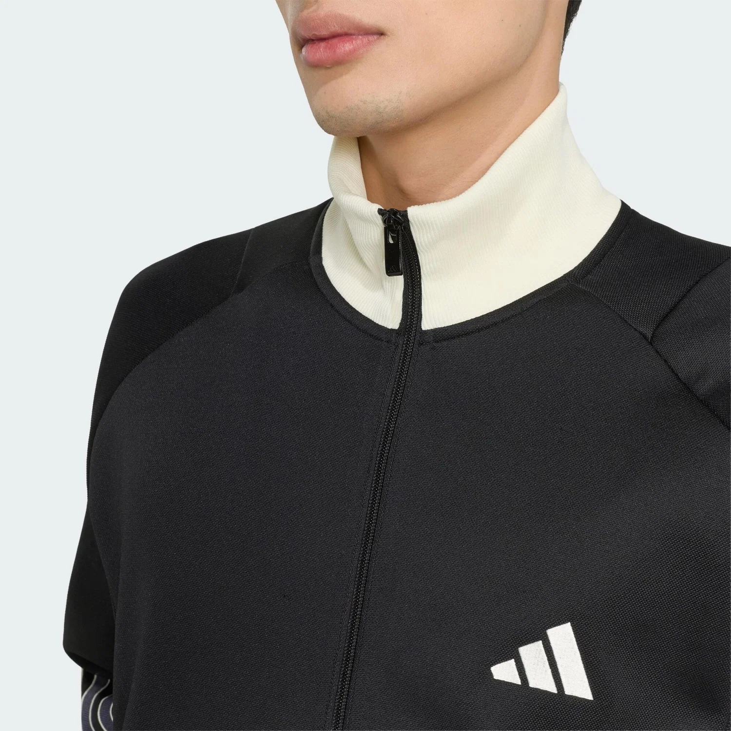 Мужская тренировочная куртка из спейсера Stadium Pikee, Adidas, Schwarz — фото 4