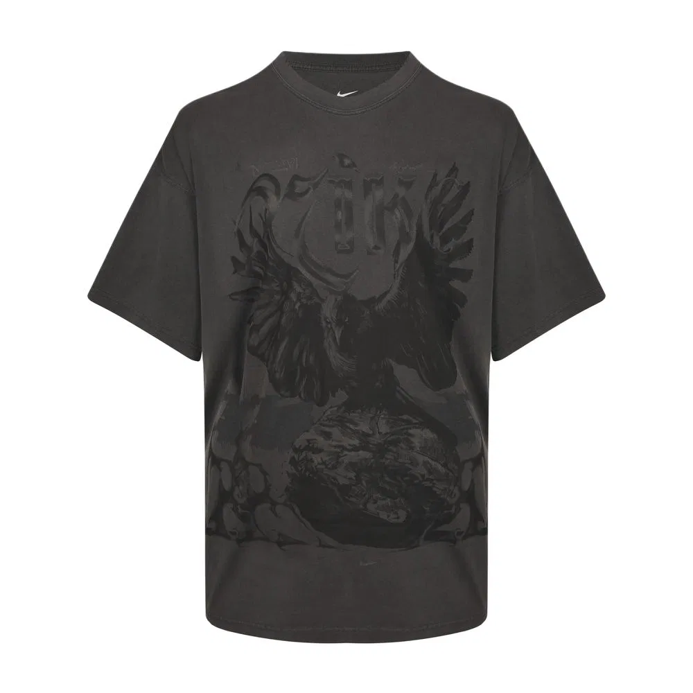 Мужская футболка с круглым вырезом Black Nike