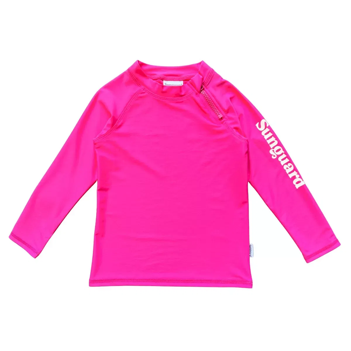 Детский рашгард с длинным рукавом Sunguard Swim, Safety Pink