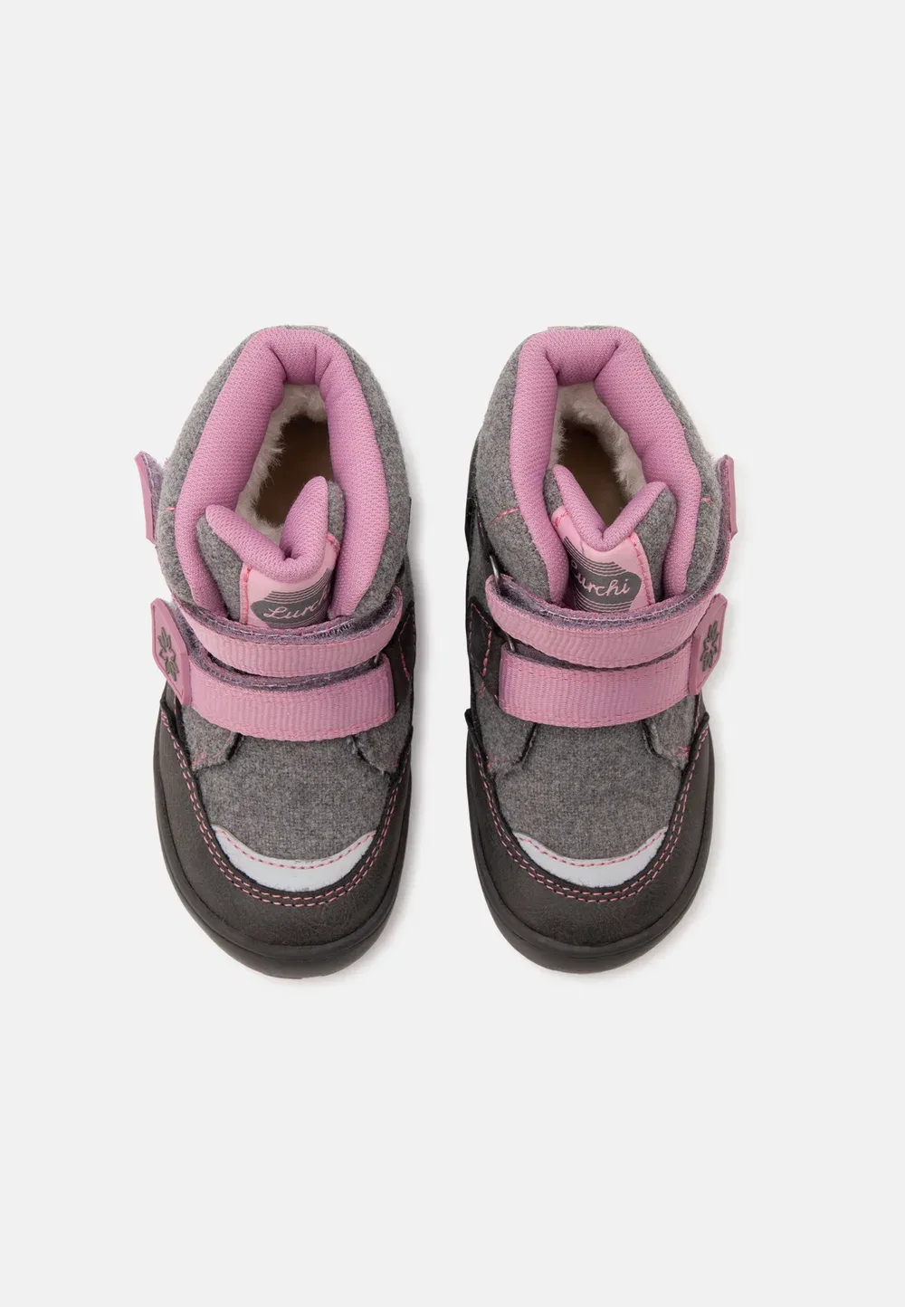 Зимние ботинки Jemmy barefoot tex Lurchi, Grey — фото 4