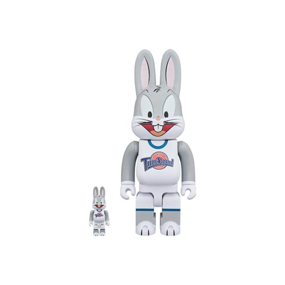 

Фигурка Bearbrick x Space Jam Rabbrick Bugs Bunny 100% & 400% Set, серый