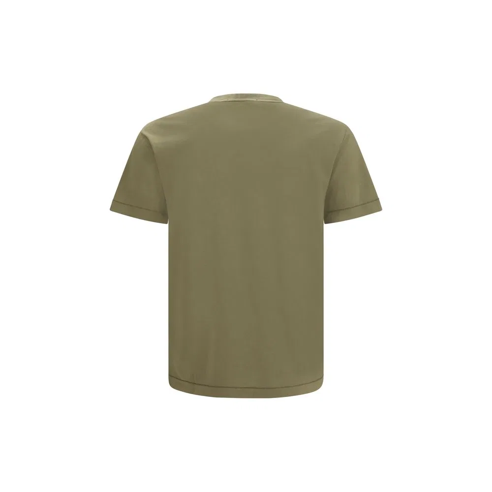 Мужская футболка с патчем-логотипом Bicolor Cotton T-Shirt Stone Island, Bicolor — фото 2