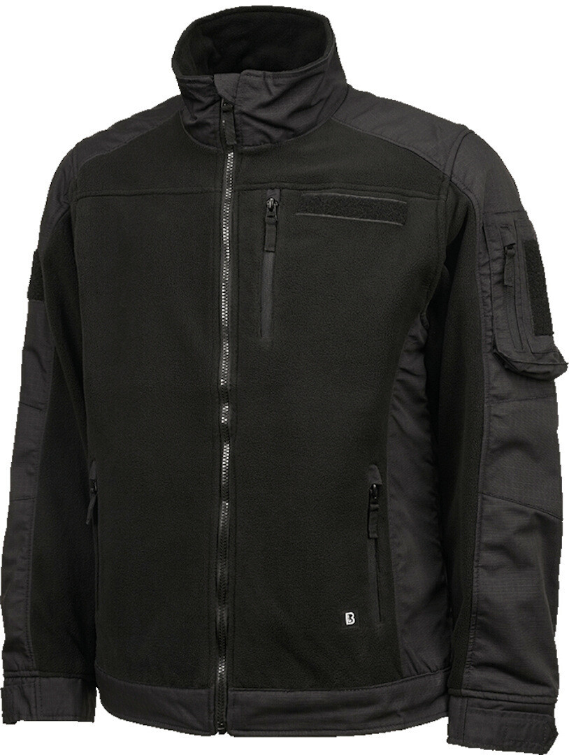 

Куртка Brandit Ripstop Fleece водоотталкивающая, черный