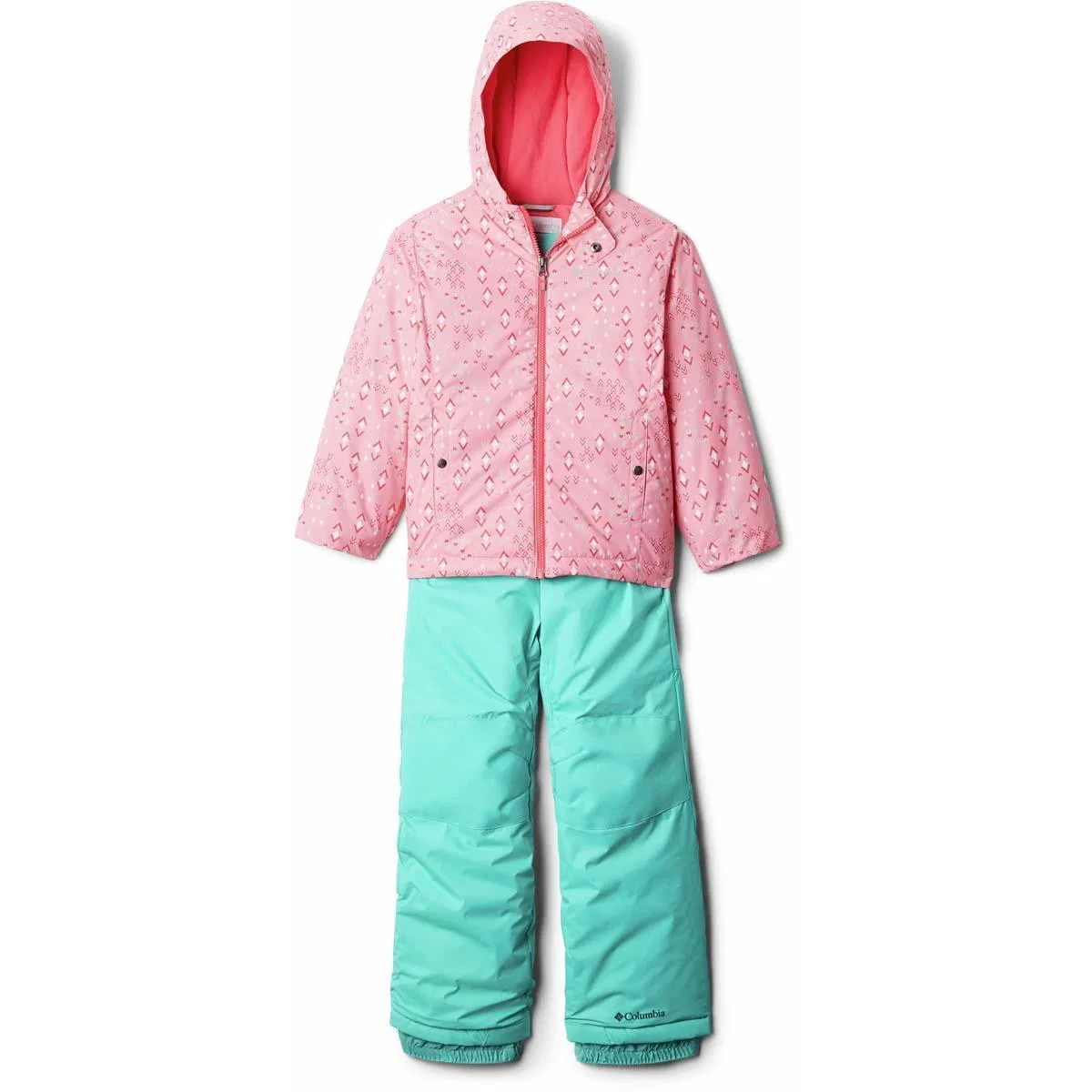Комплект зимний с курткой и полукомбинезоном Frosty Slope Set Columbia, Pink Orchid Geo