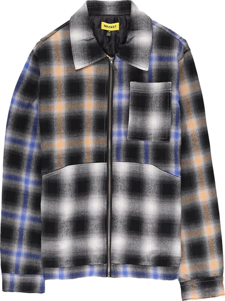 

Куртка Market Nelson Jacket 'Multi-Plaid', разноцветный, Серый, Куртка Market Nelson Jacket 'Multi-Plaid', разноцветный