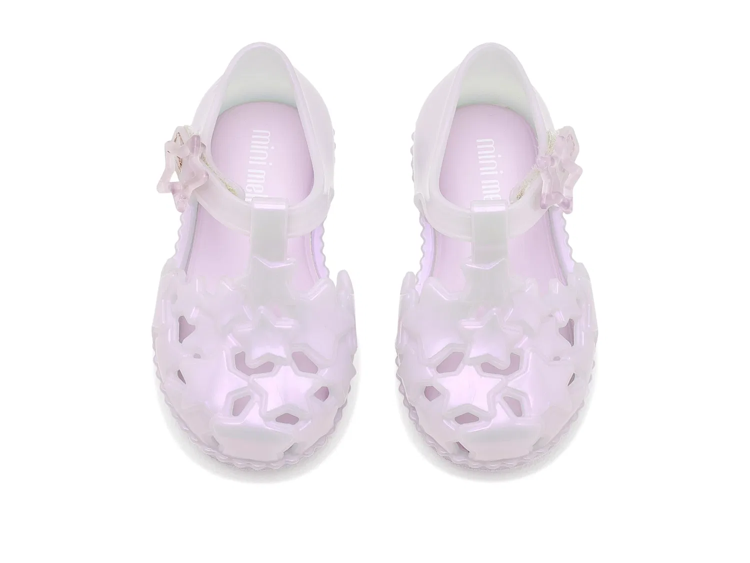 Сандалии Starry (для малышей и маленьких детей) Mini Melissa, Pearly Lilac — фото 3