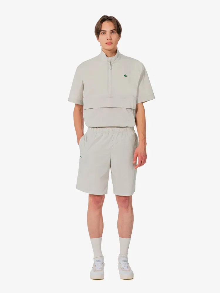 Шорты мужские из стрейч-ткани LACOSTE, Beige — фото 4