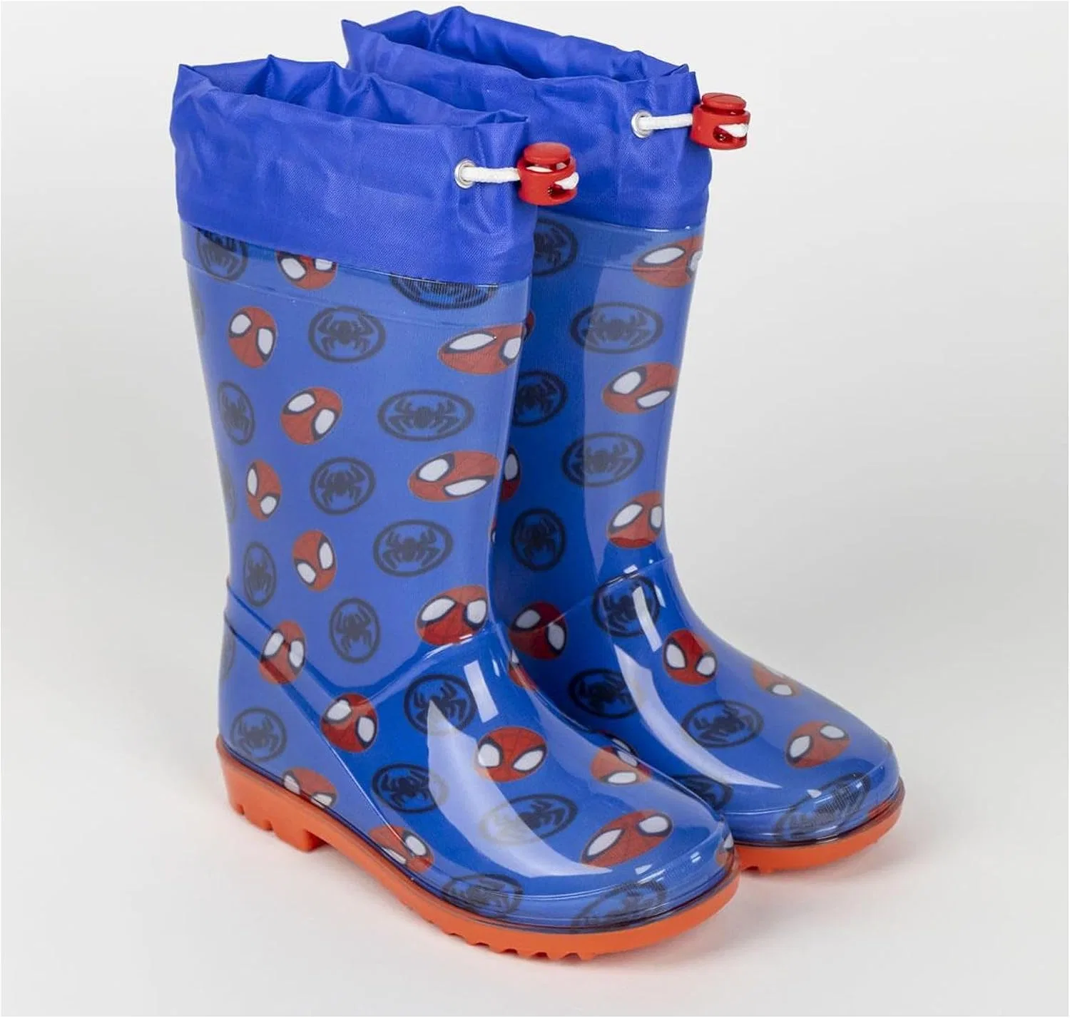 Детские сапоги для девочек с принтом Spidey CERDÁ LIFE'S LITTLE MOMENTS, Dark Blue — фото 3