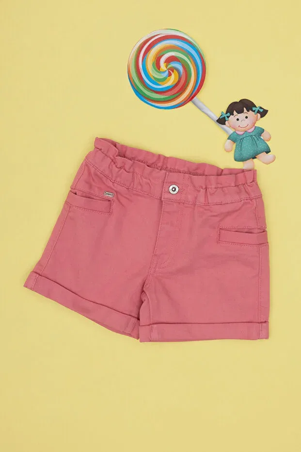 Детские шорты для девочек хлопковые U.S. Polo Assn., Dark Pink