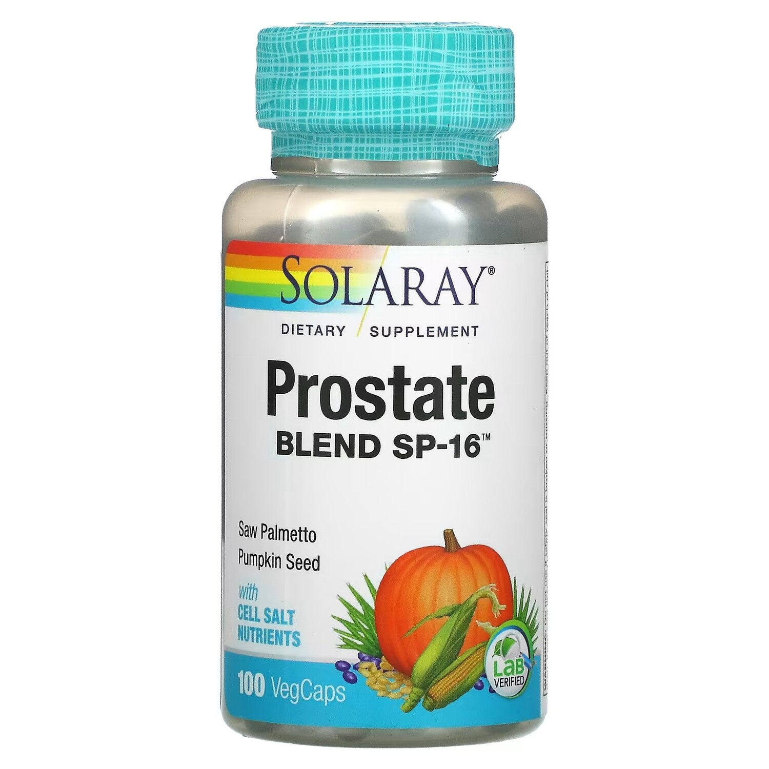 

Solaray Prostate Blend SP-16 в растительной оболочке, 100 капсул