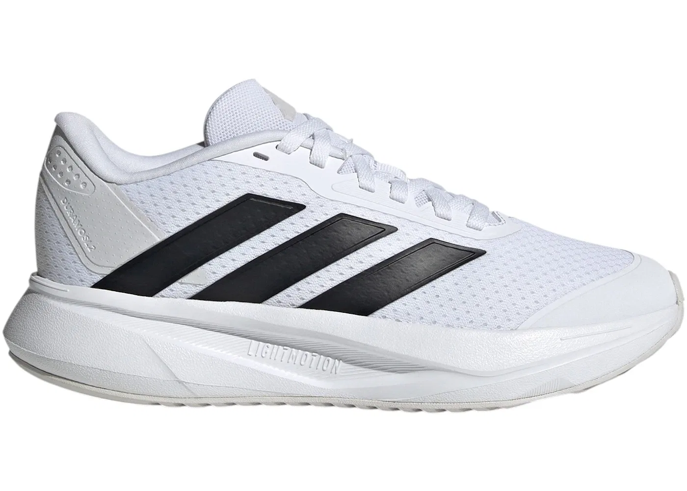 Детские кроссовки для бега с шнуровкой Adidas Duramo SL, Cloud White/Core Black/Dash Grey