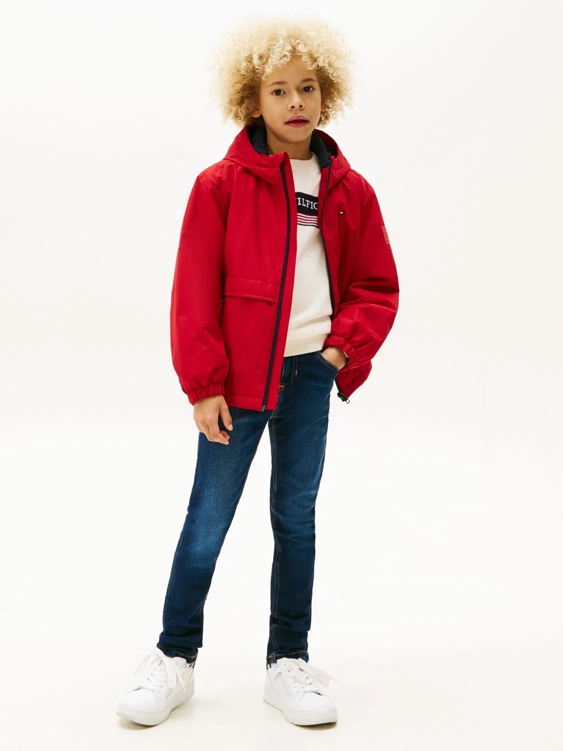 Джинсы скинни, stretch Tommy Hilfiger, синие — фото 3