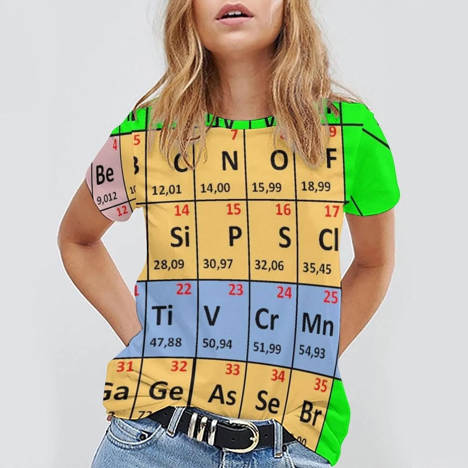 Футболка с принтом Unisex Summer T-Shirt Funny T-Shirt Stylish Short-Sleeve Graphic Print Top Casual T-Shirt — фото 4