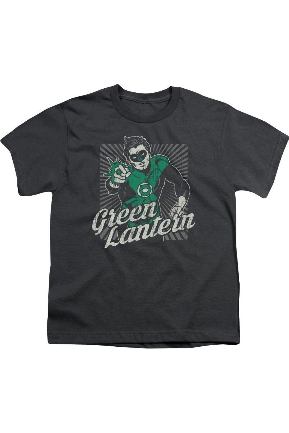 

Футболка с коротким рукавом DC Comics Ring Rays для детей Gildan, Charcoal