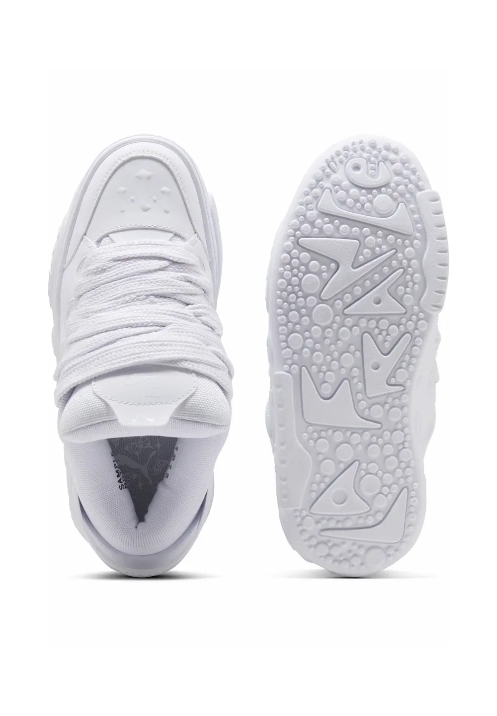 La francé jr унисекс - баскетбольные кроссовки Puma, Puma White — фото 3
