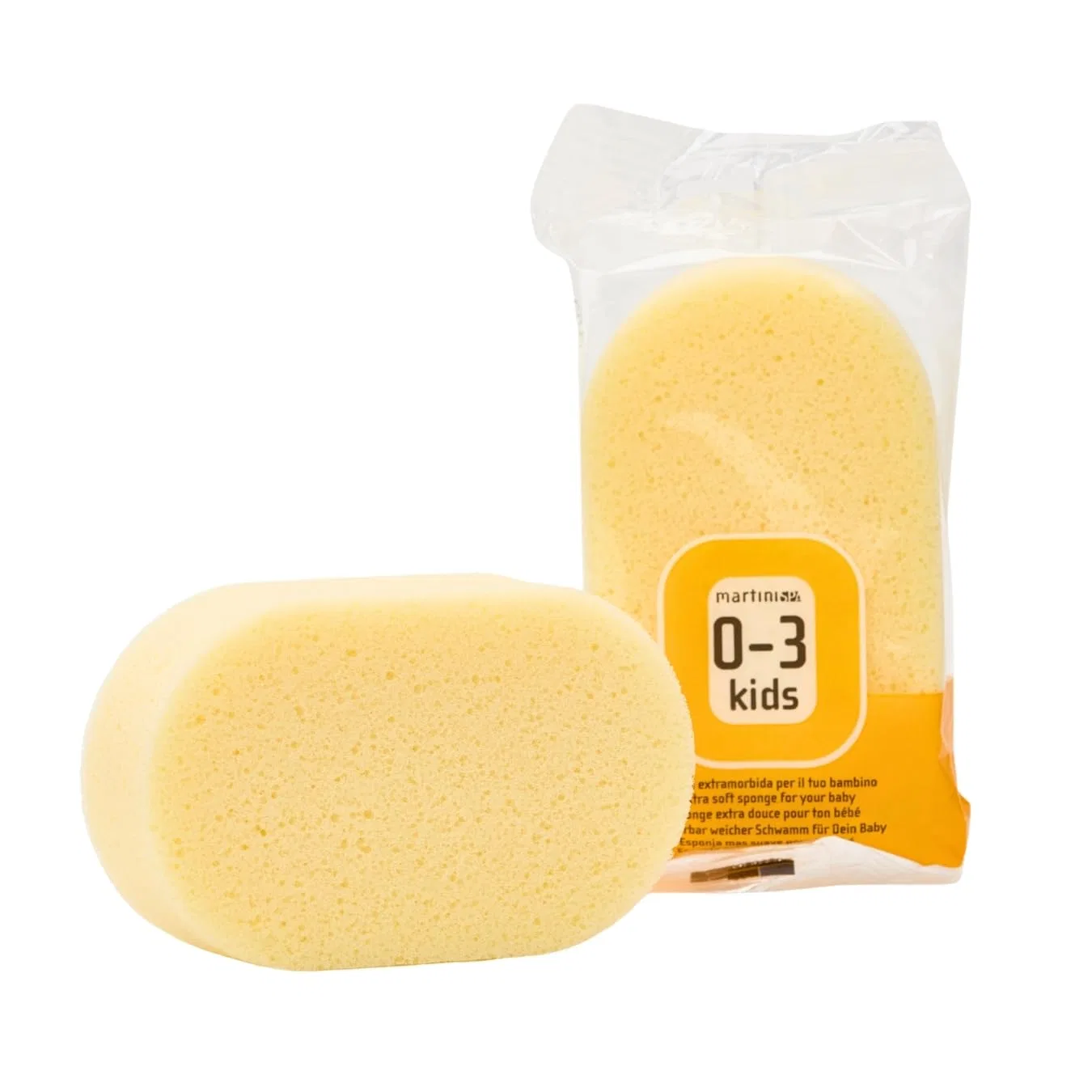 Детская губка для купания, Martini Spa, 1 шт., 29 г, Beige