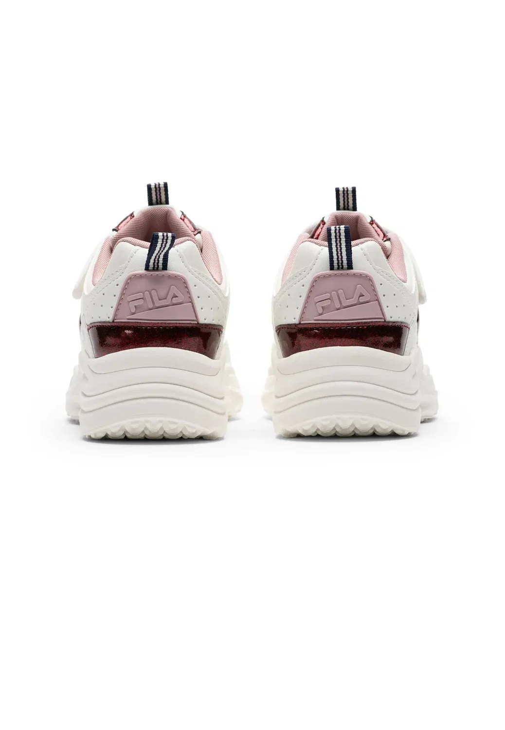 Детские кроссовки для девочек с клампи-дизайном FILA SKYE FL, Fila, Цвет Weiss / Rosa — фото 3