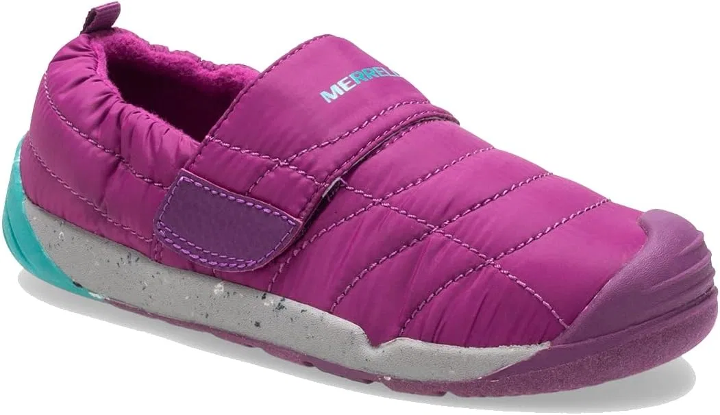 Детские кроссовки для мальчиков Bare Steps Hut Moc Merrell, Berry — фото 2