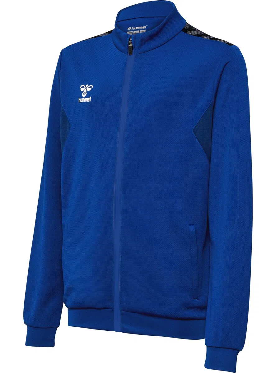 Толстовка на молнии Hummel Athletic 'Authentic' в кобальтово-синем цвете — фото 3