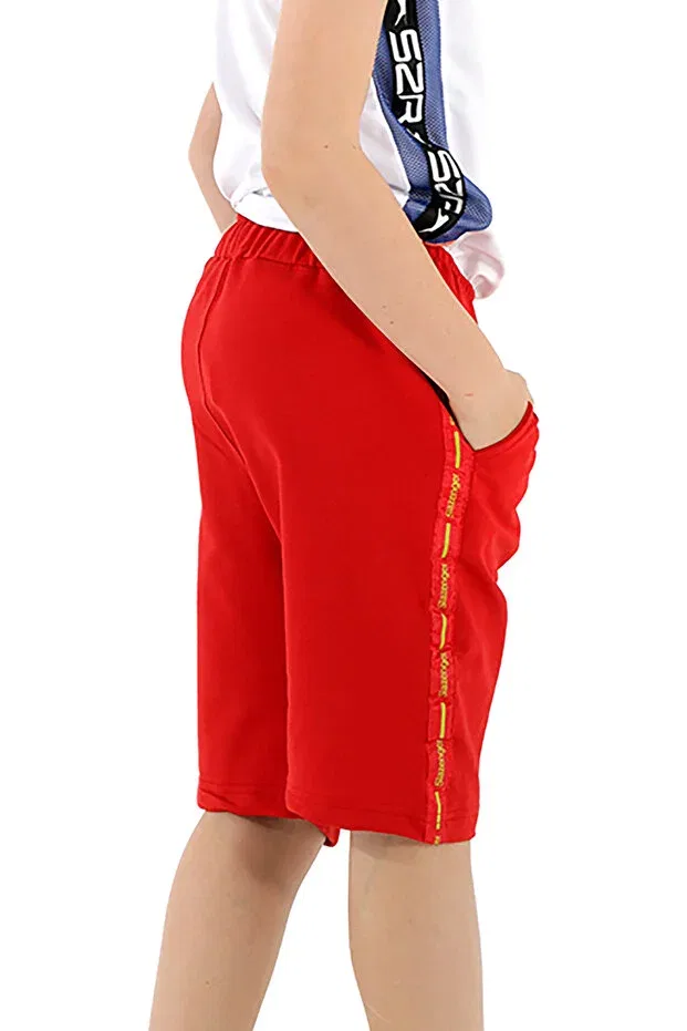 Детские шорты для мальчиков хлопковые Slazenger, Red — фото 3