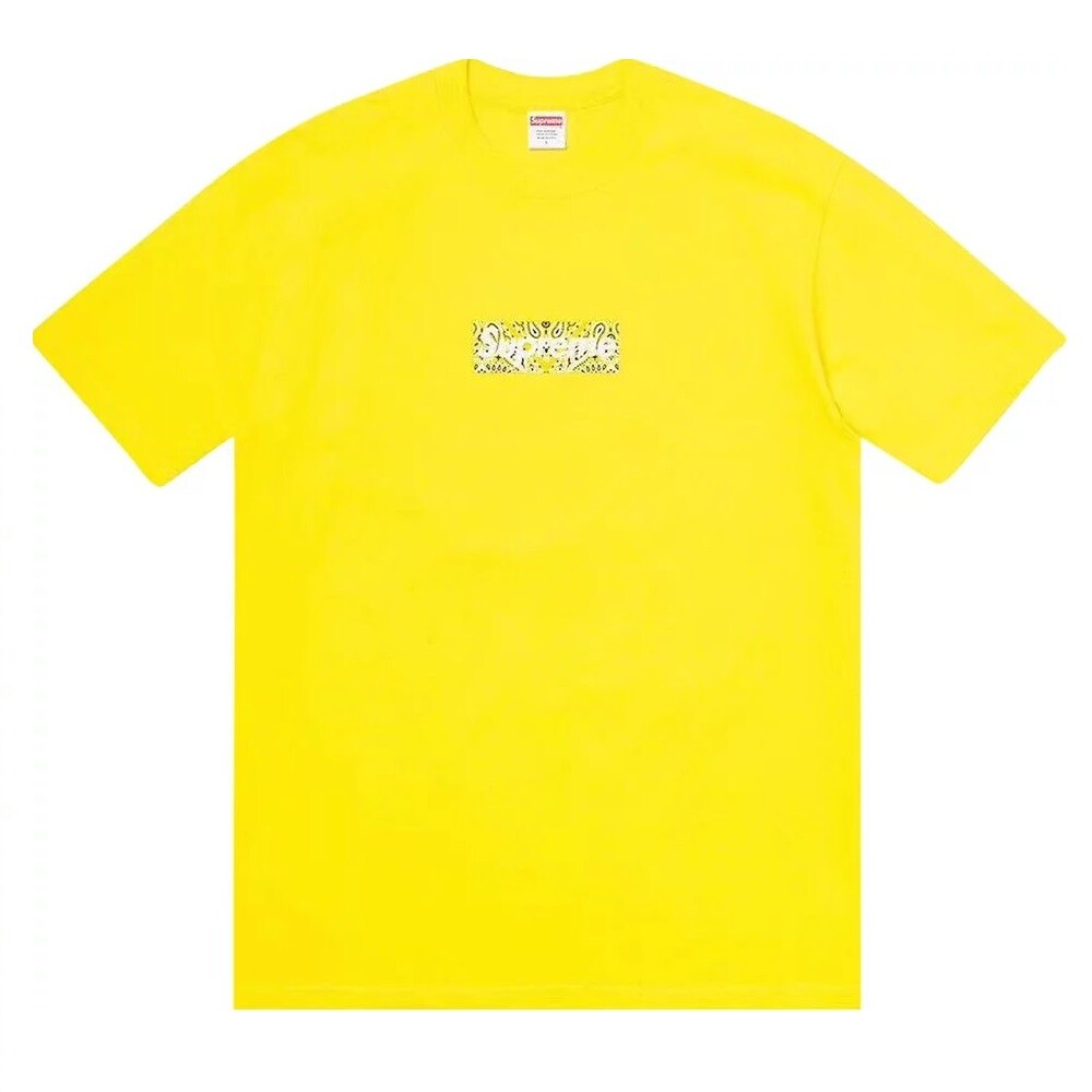 

Футболка Supreme Box Logo, жёлтый, Желтый, Футболка Supreme Box Logo, жёлтый