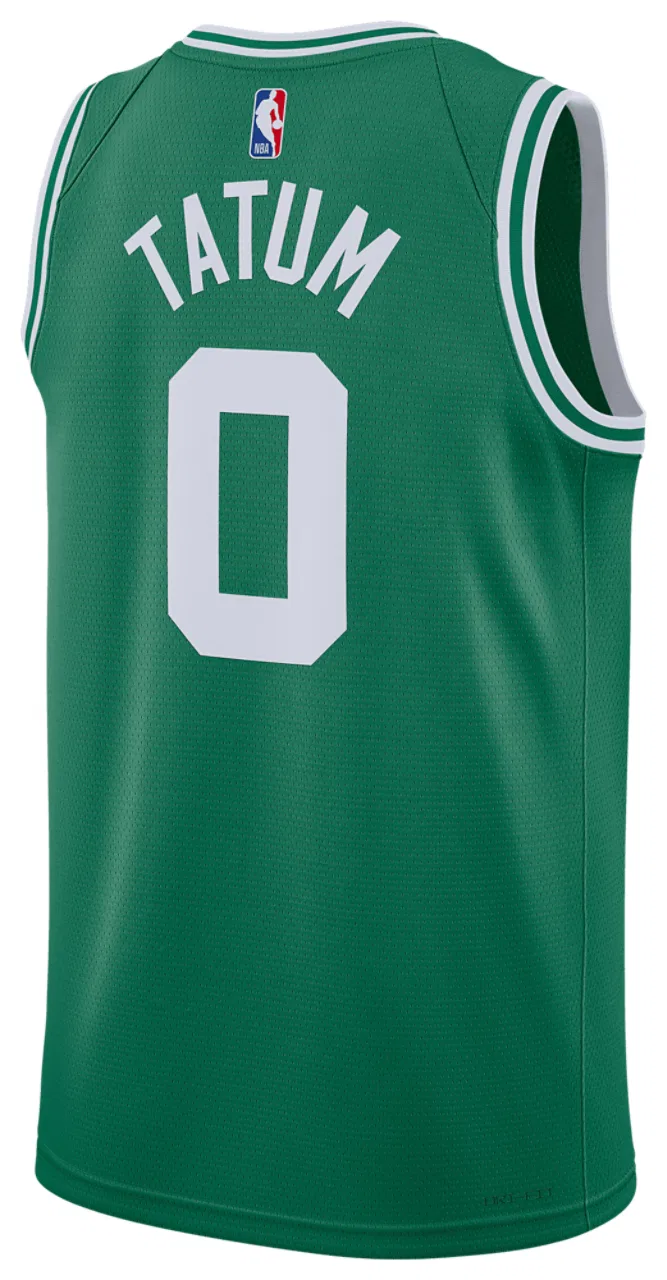 Мужская баскетбольная джерси Swingman Icon Nike, зеленый/белый