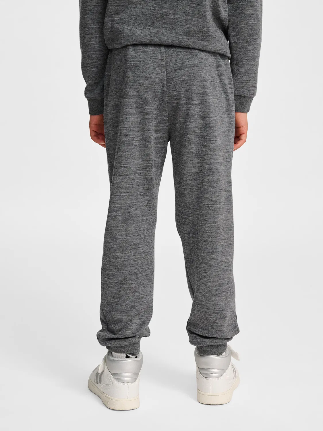 Детские шерстяные брюки Hmljr Wool Hummel, Grau / Dunkelgrau — фото 4