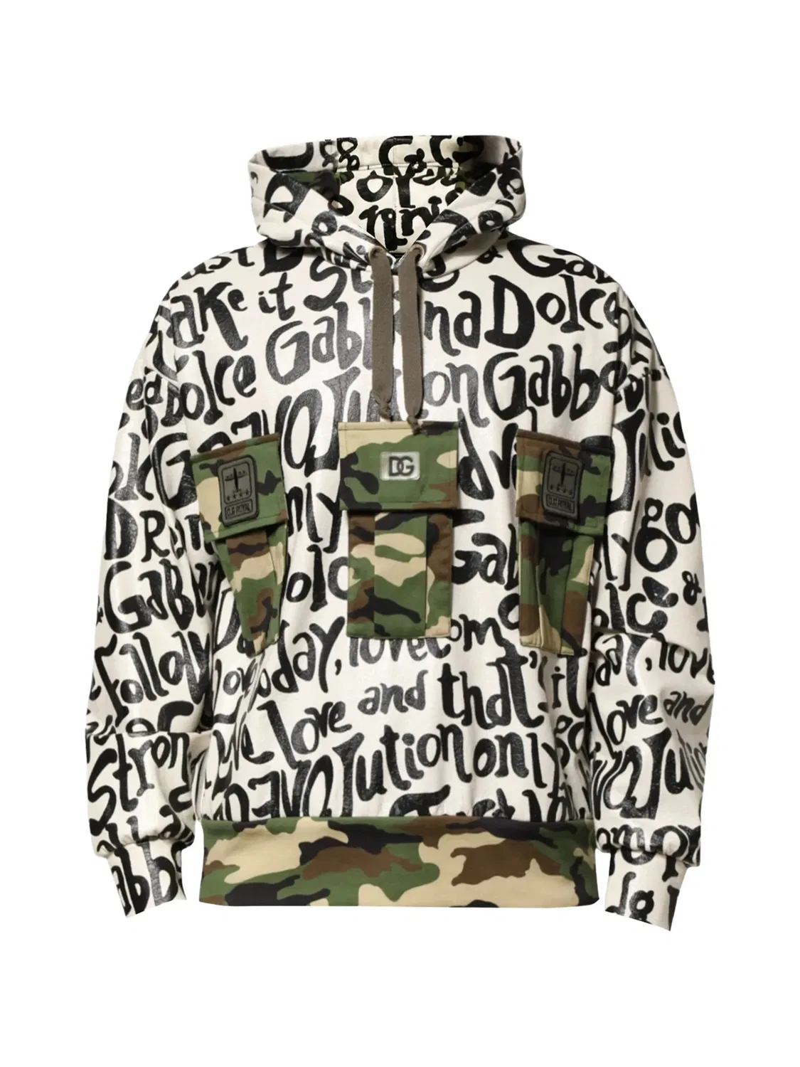 Dolce & Gabbana Худи DGMania белый