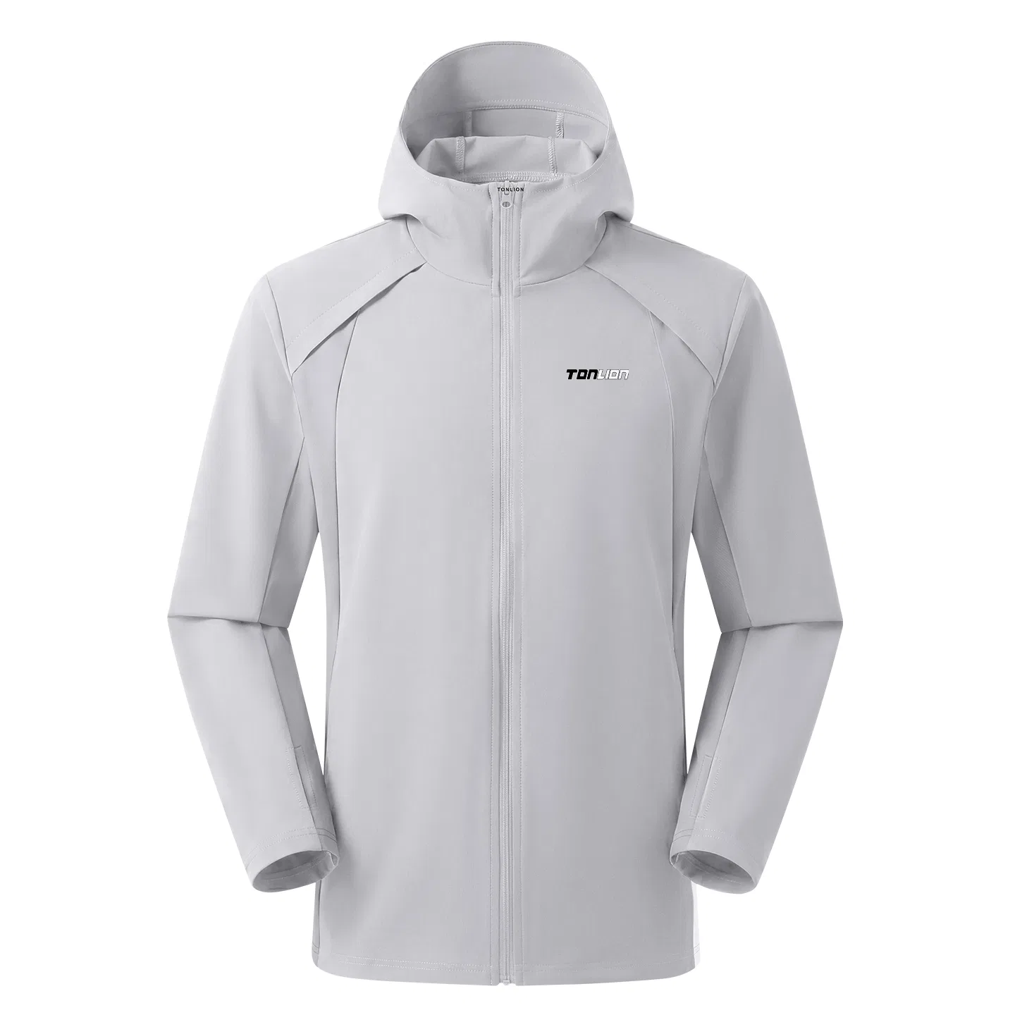 Детская куртка из льда-шелка с защитой UPF100+ Tonlion, Light Grey