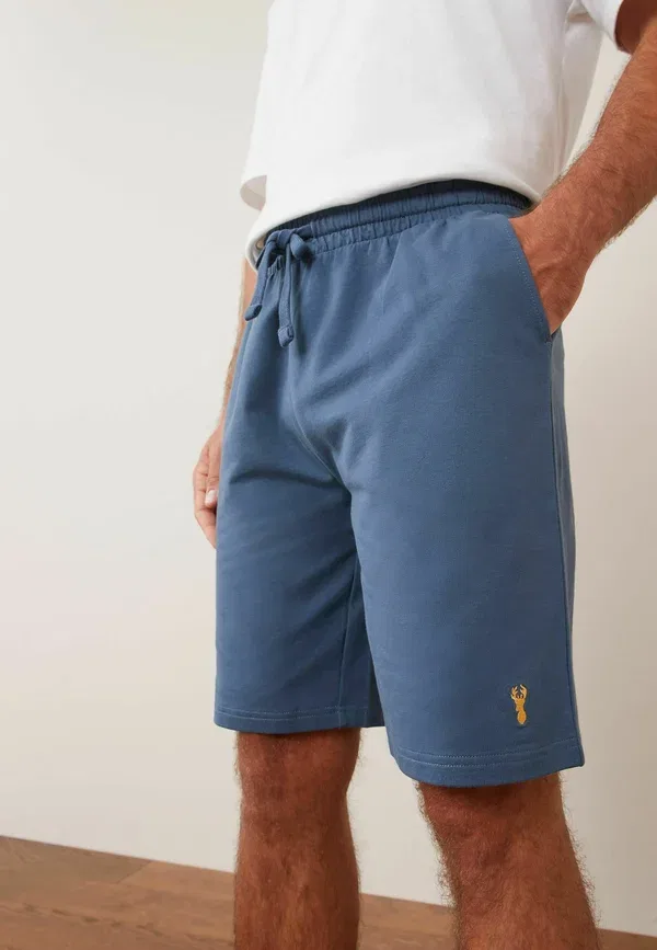 Комплект шорт 2 шт, хлопок, Lightweight shorts, Next Grey, синий/серый — фото 2