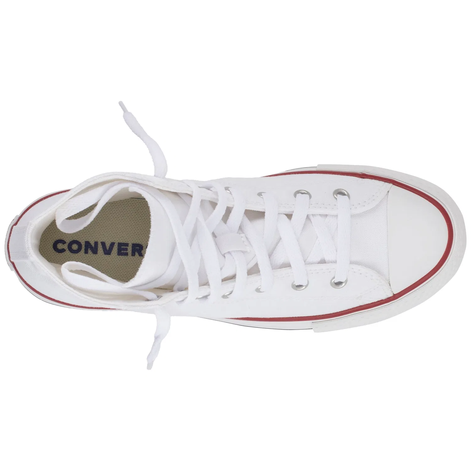 Детские кроссовки на платформе CHUCK TAYLOR ALL STAR EVA LIFT CANVAS Converse, White — фото 4