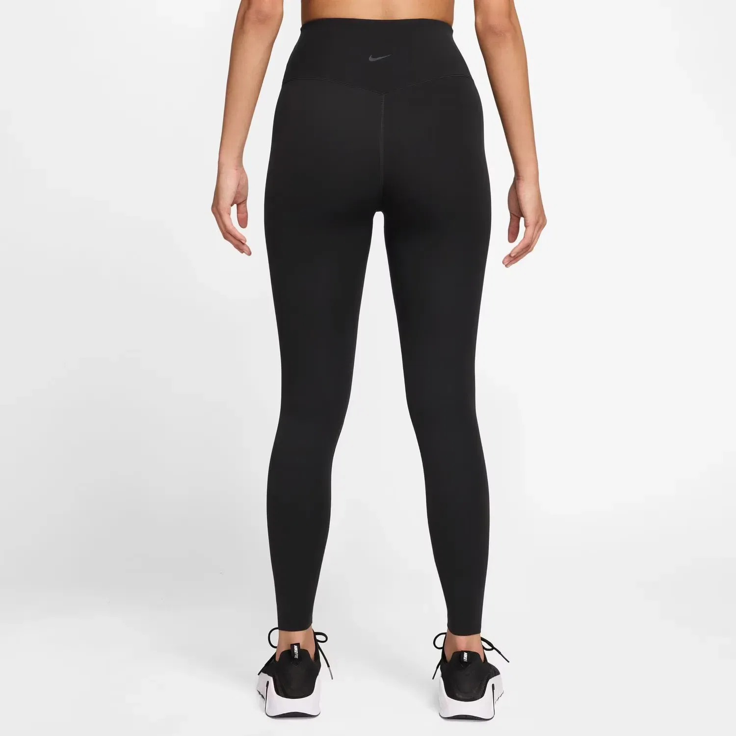 Женские леггинсы с высокой посадкой Nike Zenvy 7/8, Negro
