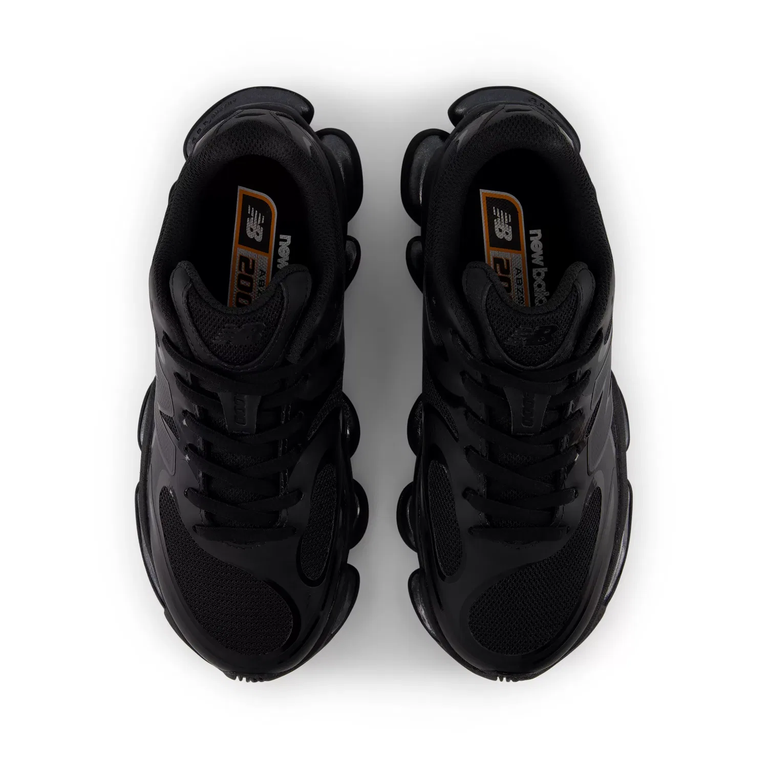 Детские кроссовки с шнуровкой 2000 Lace New Balance, Black — фото 4