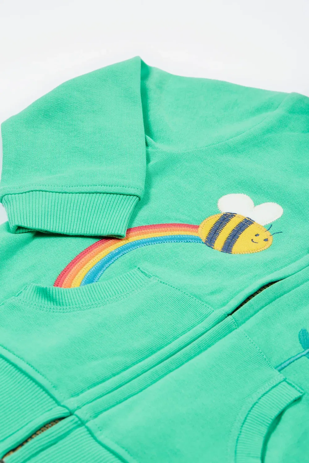 Детский худи Carbis Frugi, Green — фото 2
