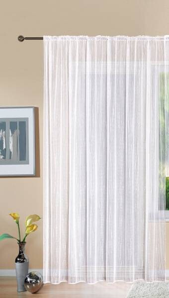 

Штора Gardinenbox Store Jacquard Isabella, 300x225x1 см, белый