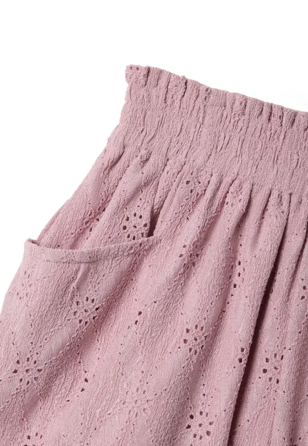 Шорты с вышивкой Shorts Ovs, pink, розовый — фото 3