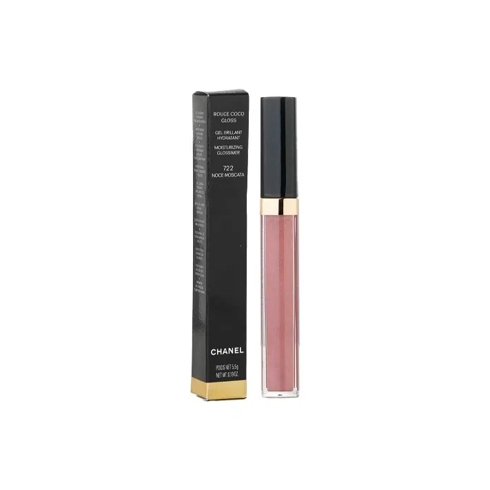 Женский блеск для губ Cocoa Bright, оттенок Nutmeg, CHANEL, #722