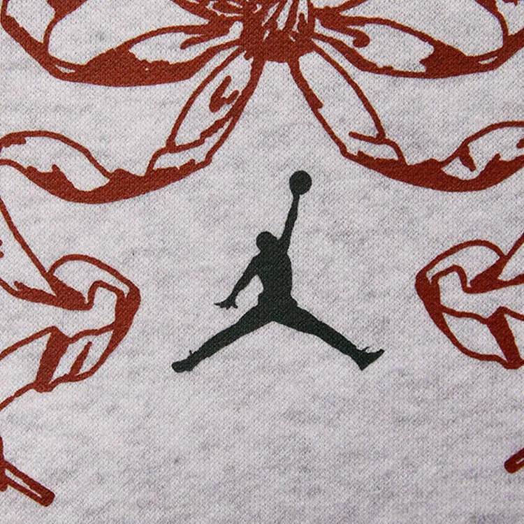 Женский свитшот с круглым вырезом Jordan, Beige Gray — фото 4